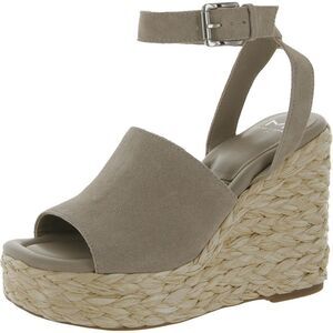 MARC FISHER LTD | Nelly Suede Woven Wedge Sandal